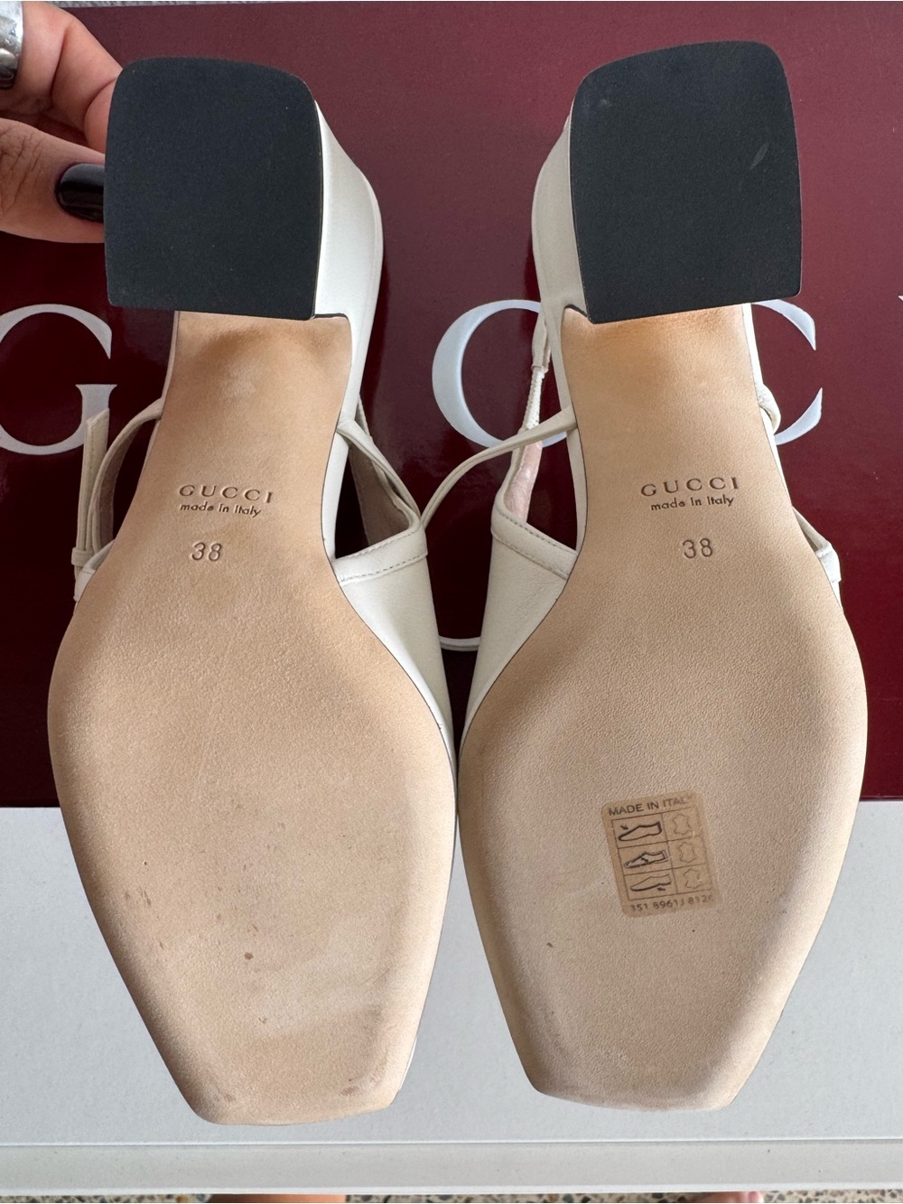 Gucci Horsebit Ballerina Slingback Heels - Picture 4 of 7
